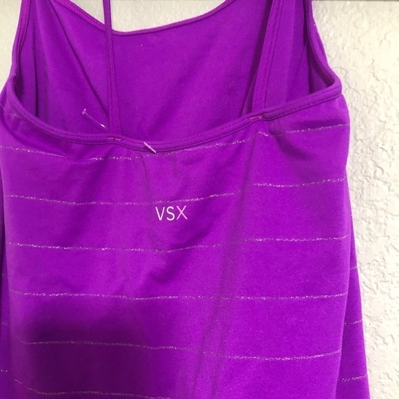 VSX purple athletic tank top Medium - Picture 6 of 8
